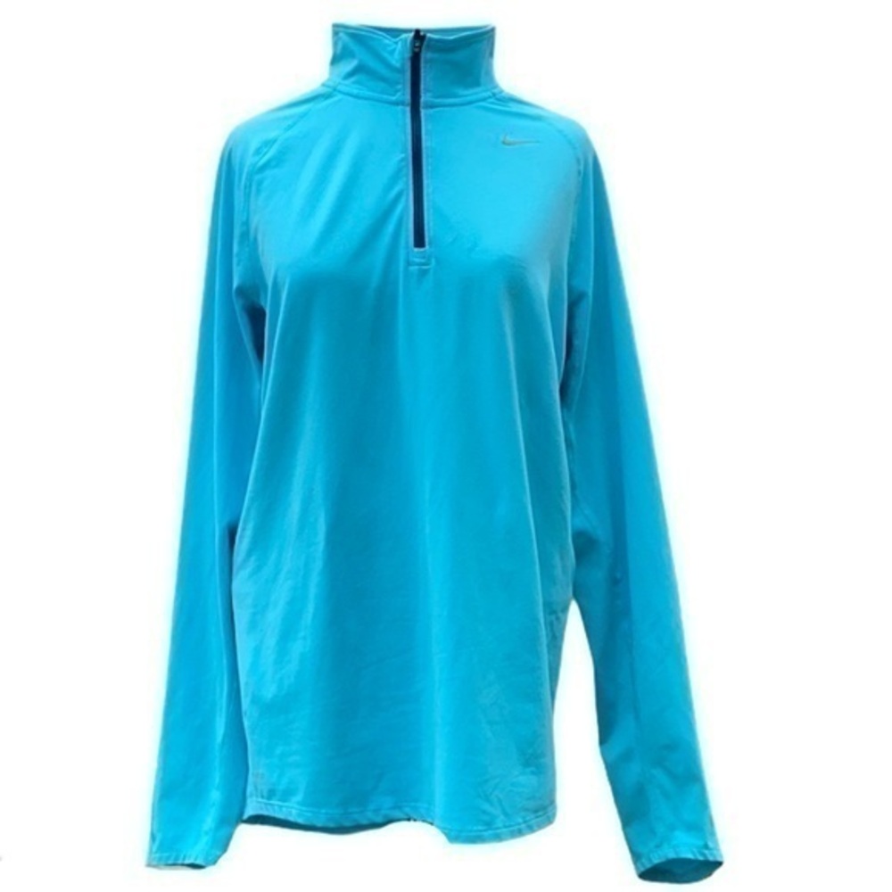 Nike Element quarter zip pullover, blue,medium